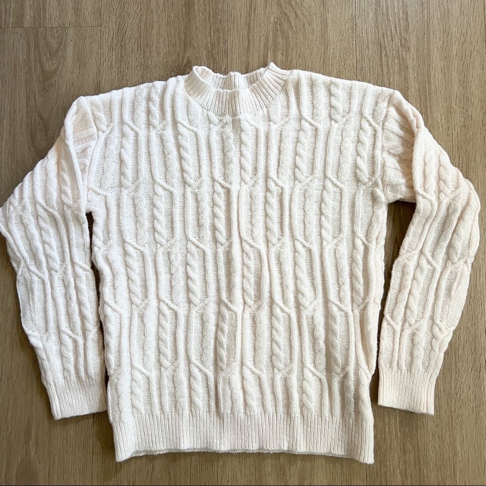 Shein Cable Knit Sweater